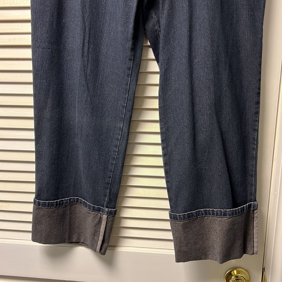 J. Jill 16 tall denim crop pants - Picture 2 of 3